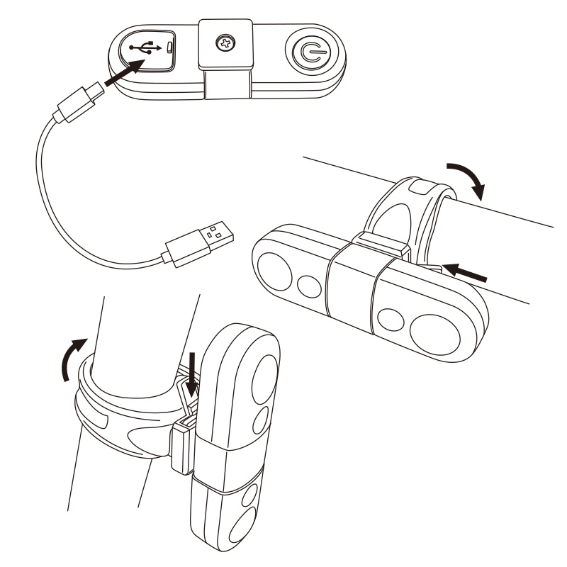 429030 LYNX Beleuchtungsset USB Capsule Duo