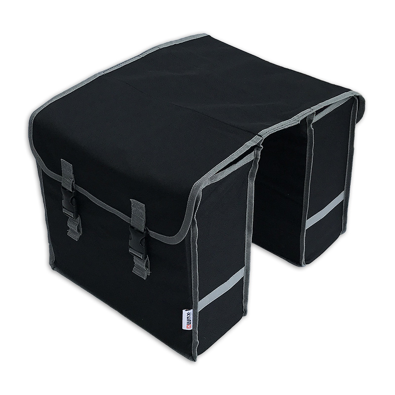 610100.GRA LYNX Dubbele fietstas Zion Basic 34.5 x 13.5 x 33.5 cm