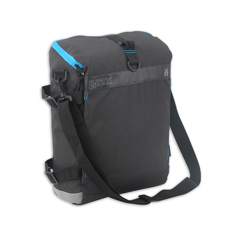 610166 LYNX Einzelne Packtasche L Joshua 32 x 12.5 x 41 cm